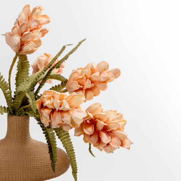 PETAL PARADISE ΛΟΥΛΟΥΔΙ ΤΕΧΝΗΤΟ 73cm FOAM ΡΟΖ ΠΡΑΣΙΝΟ 031831 - Image 8