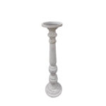 SIKINOS ΚΗΡΟΠΗΓΙΟ 18x18x68cm MDF WHITE WASHED 032018 - Image 2