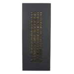 ESCAPE ΠΙΝΑΚΑΣ ΔΙΑΚΟΣΜΗΣΗΣ 50x120x4cm ΜΕΤΑΛΛΟ ΜΑΥΡΟ ΧΡΥΣΟ MDF 032108 - Image 3