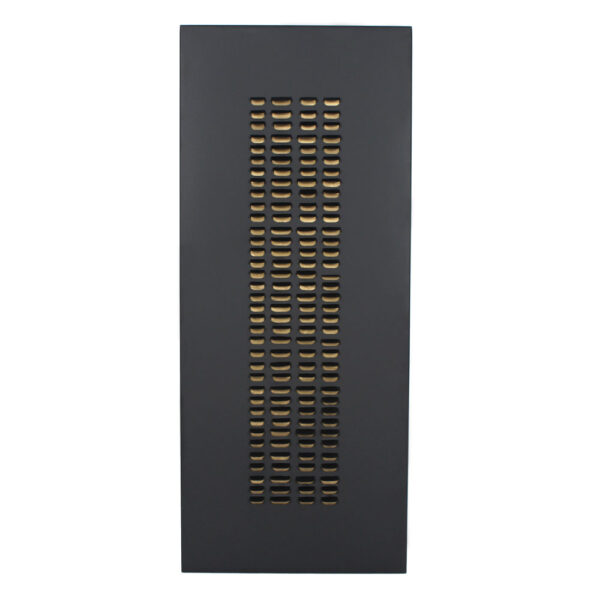 ESCAPE ΠΙΝΑΚΑΣ ΔΙΑΚΟΣΜΗΣΗΣ 50x120x4cm ΜΕΤΑΛΛΟ ΜΑΥΡΟ ΧΡΥΣΟ MDF 032108 - Image 3