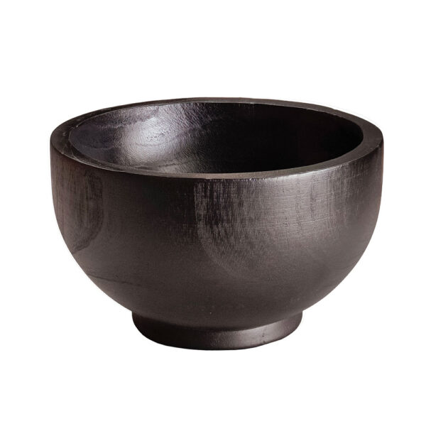 NUBIA ΜΠΩΛ ΔΙΑΚΟΣΜΗΣΗΣ 30x30x19cm ΞΥΛΟ ΜΑΥΡΟ 032280 - Image 3