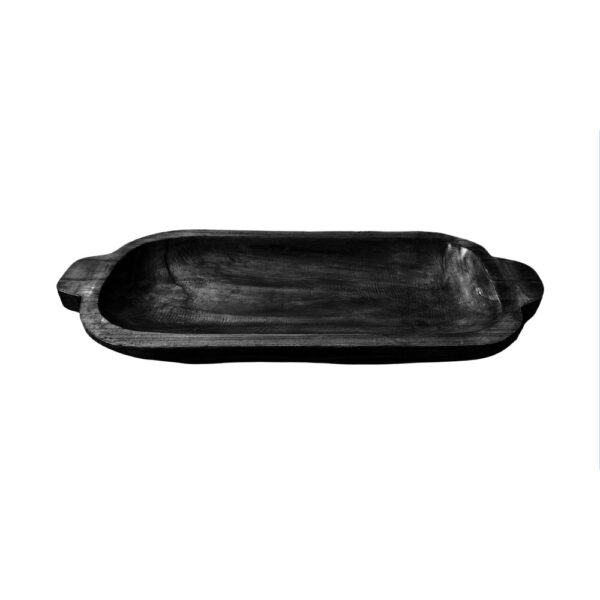 NUBIA ΔΙΣΚΟΣ ΔΙΑΚΟΣΜΗΣΗΣ 63x24x6cm ΞΥΛΟ ΜΑΥΡΟ 032282 - Image 2
