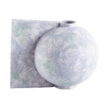 ALKISTIS ΒΑΖΟ 30x23x25cm ΚΕΡΑΜΙΚΟ ΓΚΡΙ 032288 - Image 3