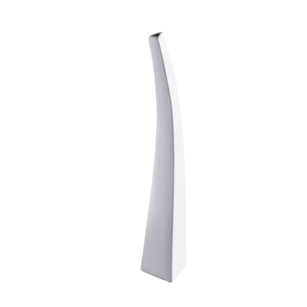 IRIDA ΒΑΖΟ 14x12x69cm ΚΕΡΑΜΙΚΟ ΛΕΥΚΟ 032296 - Image 3