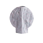 MYRTI ΒΑΖΟ 35x11x41cm ΚΕΡΑΜΙΚΟ ΓΚΡΙ 032308 - Image 3