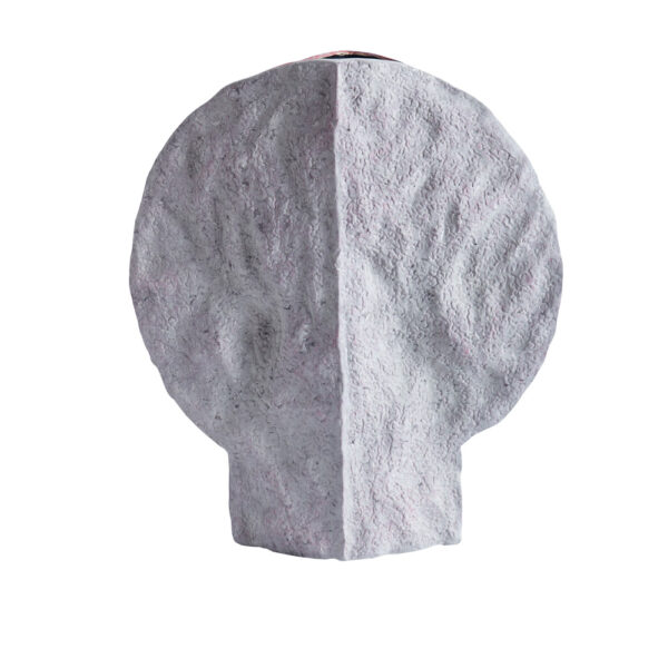 MYRTI ΒΑΖΟ 45x16x53cm ΚΕΡΑΜΙΚΟ ΓΚΡΙ 032309 - Image 3