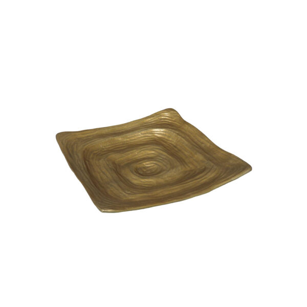 ARTIOM ΔΙΣΚΟΣ ΔΙΑΚΟΣΜΗΣΗΣ 28x28x5cm ΑΛΟΥΜΙΝΙΟ ΧΡΥΣΟ 032489 - Image 2