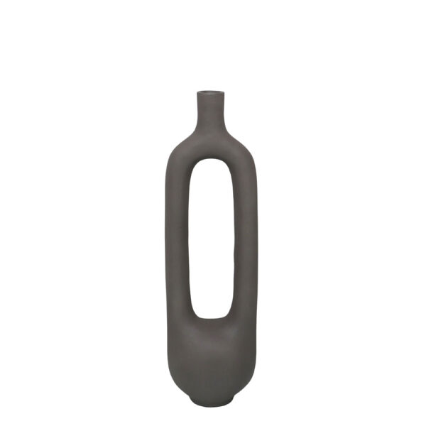 FINTON ΒΑΖΟ 15x12x50cm ΑΛΟΥΜΙΝΙΟ MUD 032540 - Image 3