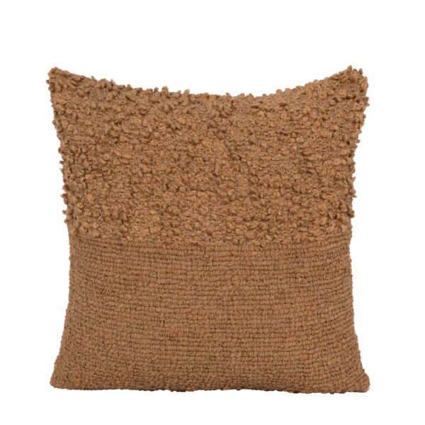 SIMPUL ΔΙΑΚΟΣΜΗΤΙΚΟ ΜΑΞΙΛΑΡΙ 45x45cm ΥΦΑΣΜΑ ΚΑΜΕΛ POLYESTER 032801 - Image 3
