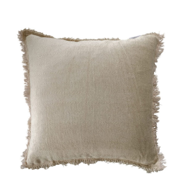 BELUD ΔΙΑΚΟΣΜΗΤΙΚΟ ΜΑΞΙΛΑΡΙ 45x45cm ΥΦΑΣΜΑ ΜΠΕΖ POLYESTER 032825 - Image 3