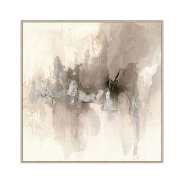 HARLIE B ΠΙΝΑΚΑΣ ΔΙΑΚΟΣΜΗΤΙΚΟΣ ΜΕ ΚΟΡΝΙΖΑ 80x80x4cm ΚΑΜΒΑΣ ΠΟΛΥΧΡΩΜΟ PS 033042 - Image 3