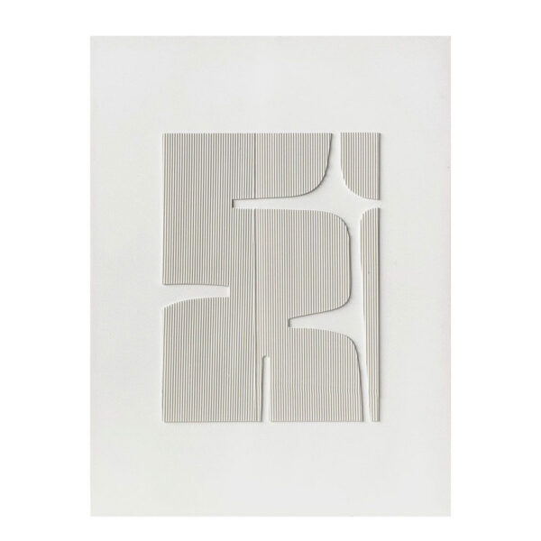 WHITESHADOW ΠΙΝΑΚΑΣ ΔΙΑΚΟΣΜΗΤΙΚΟΣ 75x100x3.8cm ΚΑΜΒΑΣ ΛΕΥΚΟ 033057 - Image 3