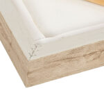 MEADOW B ΠΙΝΑΚΑΣ ΔΙΑΚΟΣΜΗΤΙΚΟΣ ΜΕ ΚΟΡΝΙΖΑ 60x80x4cm ΚΑΜΒΑΣ ΚΑΦΕ BEIGE ΞΥΛΟ ΦΥΣΙΚΟ 033165 - Image 9