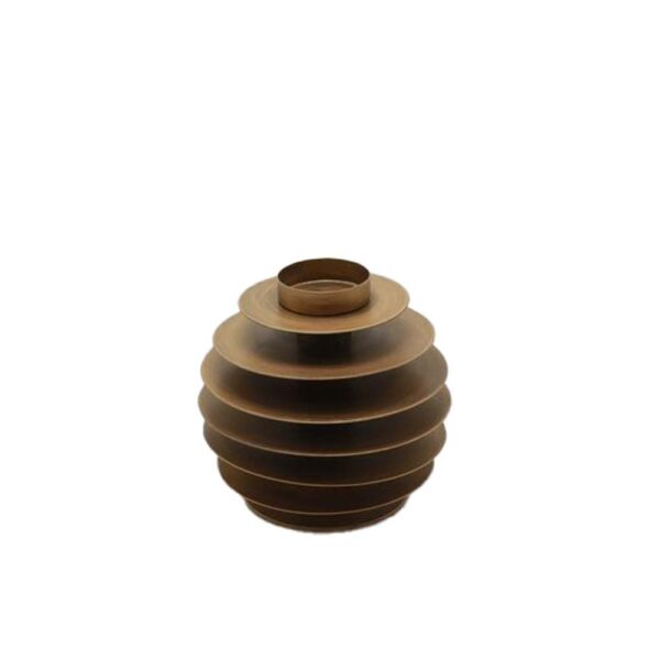 EDIN ΒΑΣΗ ΡΕΣΩ 12x12x11cm ΜΕΤΑΛΛΟ ΚΑΦΕ 033226 - Image 2
