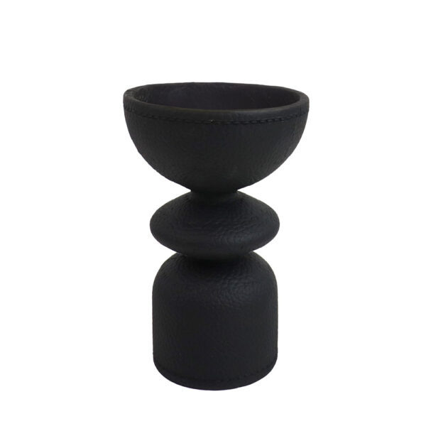 NOCTURIA ΔΙΑΚΟΣΜΗΤΙΚΟ ΚΗΡΟΠΗΓΙΟ 10x10x15.5cm POLYRESIN ΜΑΥΡΟ 033261 - Image 3
