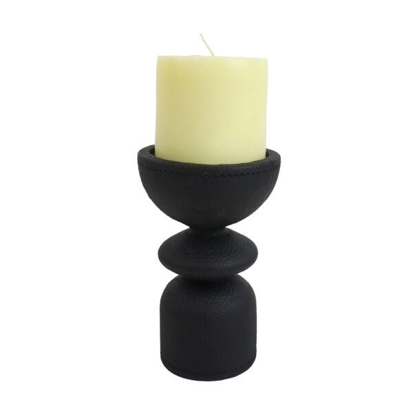 NOCTURIA ΔΙΑΚΟΣΜΗΤΙΚΟ ΚΗΡΟΠΗΓΙΟ 10x10x15.5cm POLYRESIN ΜΑΥΡΟ 033261 - Image 4