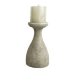 TERZO.I ΔΙΑΚΟΣΜΗΤΙΚΟ ΚΗΡΟΠΗΓΙΟ 12x9.5x22cm POLYRESIN STONE GREY 033264 - Image 4