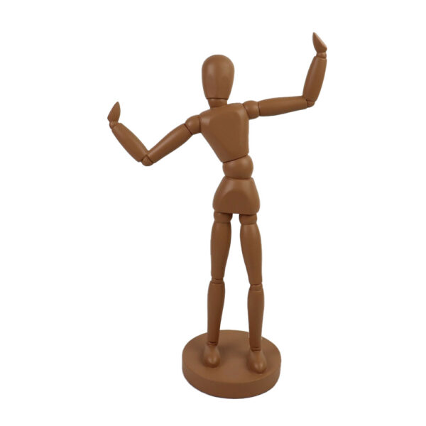 BALLO CORPO.1 ΔΙΑΚΟΣΜΗΤΙΚΟ ΣΩΜΑ 21x10.5x35cm POLYRESIN ΚΑΦΕ ΑΝΟΙΧΤΟ 033292 - Image 2