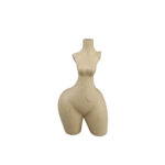 PEAR BODY ΔΙΑΚΟΣΜΗΤΙΚΟ ΒΑΖΟ 13.5x8.5x25cm POLYRESIN ΜΠΕΖ 033305 - Image 2