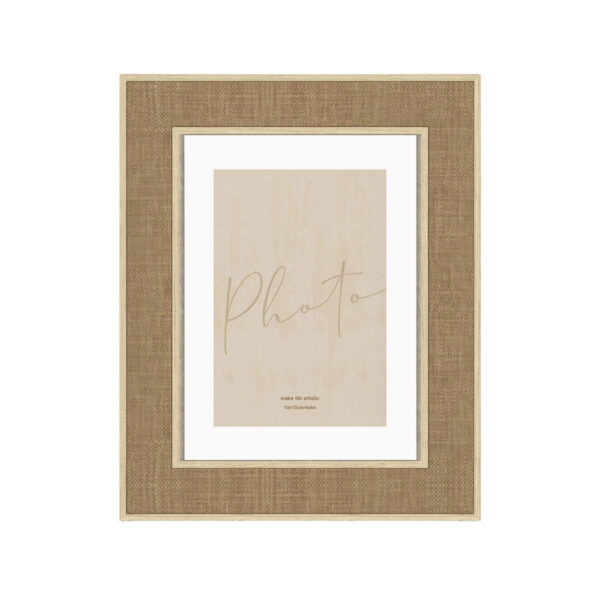 LINO ΚΟΡΝΙΖΑ 20.6x2x25.6cm MDF ΚΑΦΕ ΦΥΣΙΚΟ ΓΥΑΛΙ 033352 - Image 2