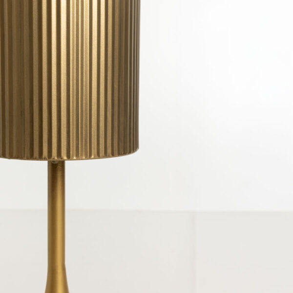 STALA ΦΩΤΙΣΤΙΚΟ ΕΠΙΤΡΑΠΕΖΙΟ 20x20x73.5cm ΜΕΤΑΛΛΟ BROWN GOLD 033359 - Image 8