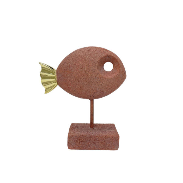CERNIA ΔΙΑΚΟΣΜΗΤΙΚΟ ΨΑΡΙ 19.5x7x23cm POLYRESIN ΚΕΡΑΜΙΔΙ 034154 - Image 2