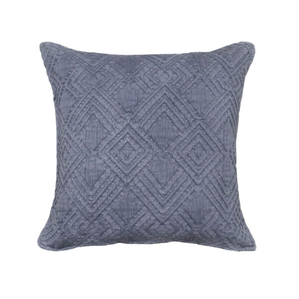RIVIT A ΔΙΑΚΟΣΜΗΤΙΚΟ ΜΑΞΙΛΑΡΙ 50x50cm ΥΦΑΣΜΑ ΜΠΛΕ 034204 - Image 2