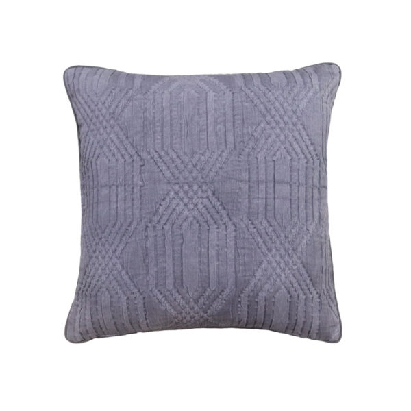 RIVIT C ΔΙΑΚΟΣΜΗΤΙΚΟ ΜΑΞΙΛΑΡΙ 50x50cm ΥΦΑΣΜΑ ΜΠΛΕ 034206 - Image 2