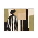 TIERRA ΠΙΝΑΚΑΣ ΔΙΑΚΟΣΜΗΤΙΚΟΣ ΜΕ ΚΟΡΝΙΖΑ 90x120x4cm ΚΑΜΒΑΣ ΠΟΛΥΧΡΩΜΟ ΞΥΛΟ ΦΥΣΙΚΟ 034242 - Image 3