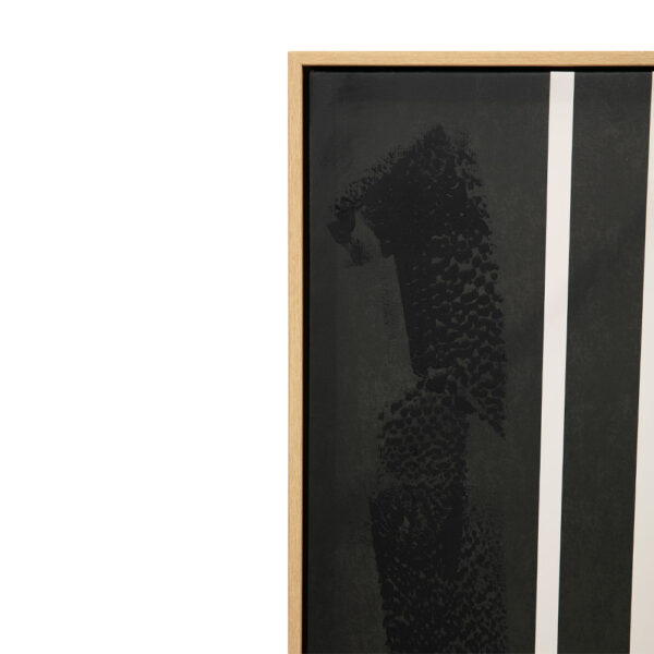SOLAIRE B ΠΙΝΑΚΑΣ ΔΙΑΚΟΣΜΗΤΙΚΟΣ ΜΕ ΚΟΡΝΙΖΑ 80x120x4cm ΚΑΜΒΑΣ ΚΑΦΕ ΣΚΟΥΡΟ ΜΠΕΖ ΞΥΛΟ ΦΥΣΙΚΟ 034249 - Image 11