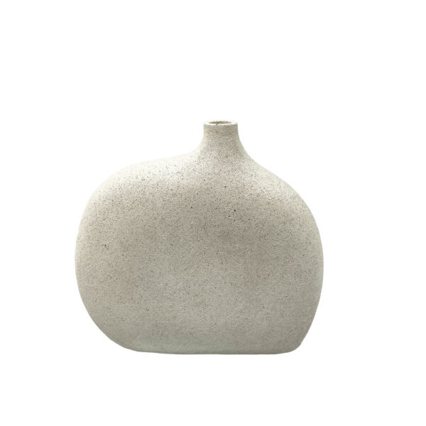 NEST S ΒΑΖΟ 20.5x6.8x19cm POLYRESIN OFF WHITE 034283 - Image 2