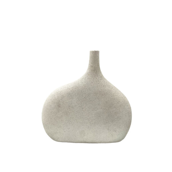 NEST L ΒΑΖΟ 26x7.8x25cm POLYRESIN OFF WHITE 034284 - Image 2