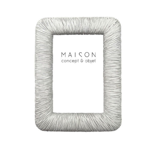MARBRE ΚΟΡΝΙΖΑ 15x2x20cm POLYRESIN ΑΣΠΡΟ ΓΥΑΛΙ 034300 - Image 2