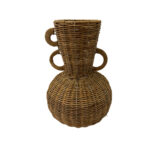 ARUNDO ΒΑΖΟ 26x26x36cm RATTAN ΦΥΣΙΚΟ ΦΥΣΙΚΟ 034324 - Image 2