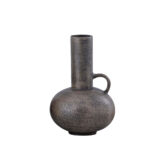 STEEL SHINE ΒΑΖΟ 18x18x27cm ΑΛΟΥΜΙΝΙΟ ΓΚΡΙ ΑΝΤΙΚΕ 034399 - Image 3