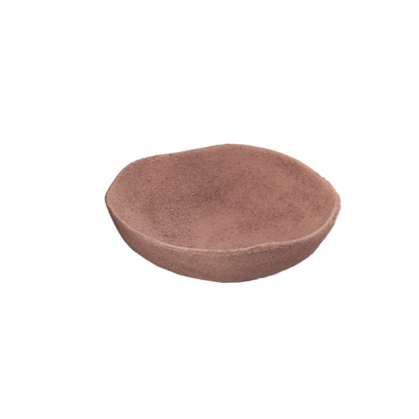ART BOWL ΜΠΩΛ ΔΙΑΚΟΣΜΗΣΗΣ 24x24x8cm ΑΛΟΥΜΙΝΙΟ TERRACOTTA 034420 - Image 2