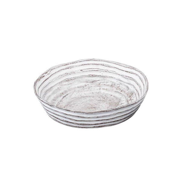PURE FORM ΜΠΩΛ ΔΙΑΚΟΣΜΗΣΗΣ 35x34x9.5cm ΑΛΟΥΜΙΝΙΟ ΑΣΠΡΟ ΚΑΦΕ ΣΚΟΥΡΟ 034427 - Image 2