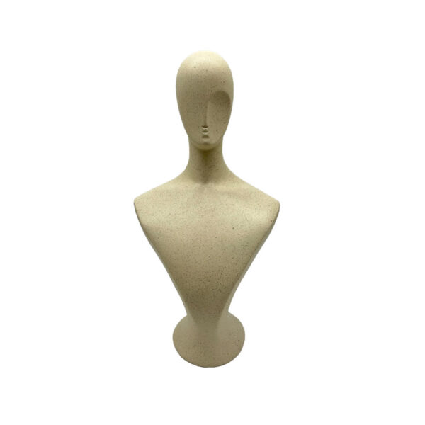 SILOU ΔΙΑΚΟΣΜΗΤΙΚΟ ΦΙΓΟΥΡΑ 22.2x14.5x42cm POLYRESIN ΜΠΕΖ 034474 - Image 2