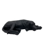 BULDON ΔΙΑΚΟΣΜΗΤΙΚΟ ΣΚΥΛΟΣ 39.5x22.5x10.5cm POLYRESIN ΜΑΥΡΟ 034485 - Image 2