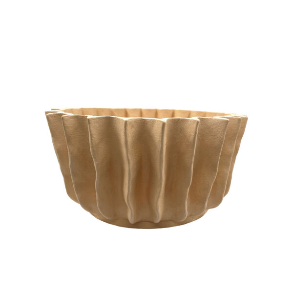 FOLDA ΒΑΖΟ 40x40x19cm POLYRESIN ΣΟΜΟΝ 034507 - Image 2