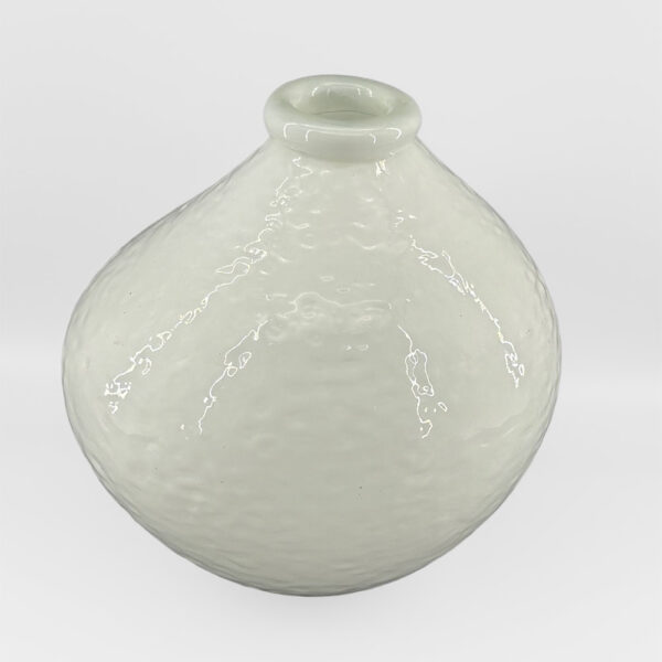 BOCAL ΒΑΖΟ 25x25x25cm ΓΥΑΛΙ ΑΣΠΡΟ 034533 - Image 4