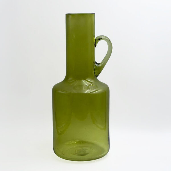 ARTISAN ΒΑΖΟ 14x14x35cm ΓΥΑΛΙ ΠΡΑΣΙΝΟ 034542 - Image 4