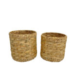 VEGENID ΚΑΛΑΘΙ ΥΑΚΙΝΘΟΥ SET 2ΤΜΧ 35x35x48cm ΥΑΚΙΝΘΟΣ ΦΥΣΙΚΟ 034570 - Image 2