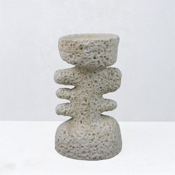 KYCLADIC III ΚΗΡΟΠΗΓΙΟ ΔΙΑΚΟΣΜΗΤΙΚΟ 12x10x20cm RESIN ΜΠΕΖ 034607 - Image 5