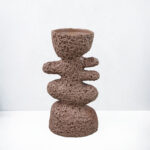 LUSTRE I ΚΗΡΟΠΗΓΙΟ ΔΙΑΚΟΣΜΗΤΙΚΟ 14.5x9.5x25cm RESIN ΚΑΦΕ 034608 - Image 4