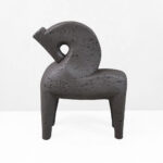 ARCHON I ΔΙΑΚΟΣΜΗΤΙΚΟ ΑΛΟΓΟ 17x7.5x22cm RESIN ΚΑΦΕ ΣΚΟΥΡΟ 034619 - Image 5
