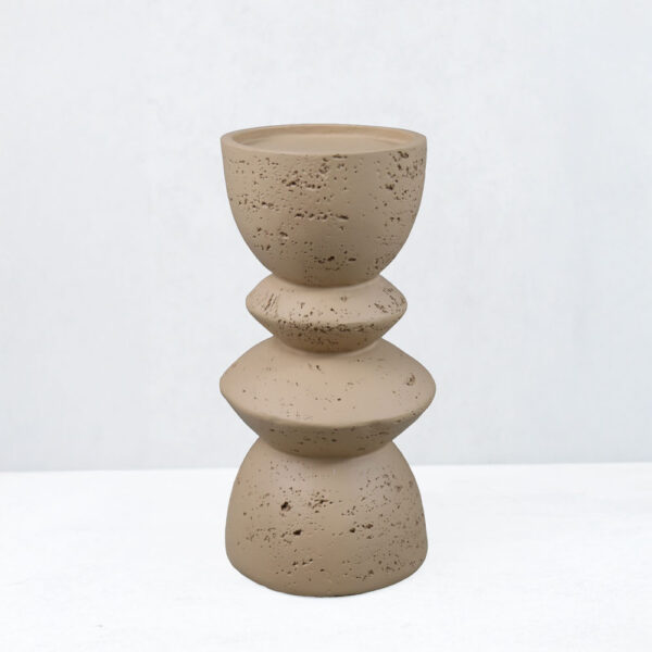 EQUINOX I ΚΗΡΟΠΗΓΙΟ ΔΙΑΚΟΣΜΗΤΙΚΟ 10x10x20cm RESIN ΚΑΦΕ ΑΝΟΙΧΤΟ 034621 - Image 6