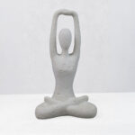 MORPH V ΔΙΑΚΟΣΜΗΤΙΚΟ ΣΩΜΑ 12.5x8x21cm RESIN ΑΣΠΡΟ 034636 - Image 5