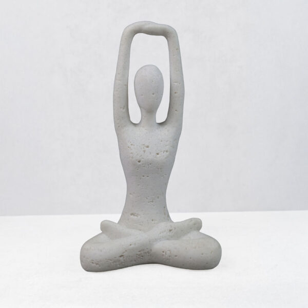 MORPH V ΔΙΑΚΟΣΜΗΤΙΚΟ ΣΩΜΑ 12.5x8x21cm RESIN ΑΣΠΡΟ 034636 - Image 5