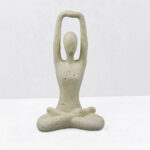 MORPH VI ΔΙΑΚΟΣΜΗΤΙΚΟ ΣΩΜΑ 12.5x8x21cm RESIN ΜΠΕΖ 034637 - Image 5